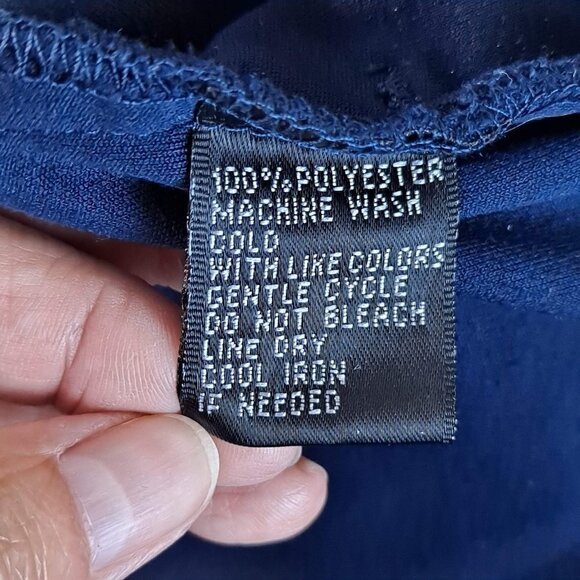 Greg Norman XL Houston Texans 1/4 Zip Navy Blue Pullover Moisture Wicking EUC - Picture 11 of 13